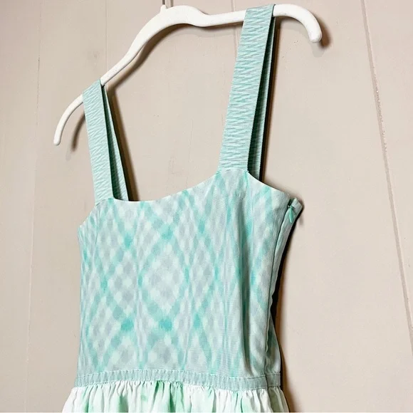 Tanya Taylor Gianna Maxi Dress XS mint green tie‎ dye - Picture 4 of 15